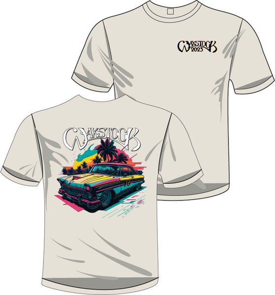 Official Waxstock 10th Anniversary - first ever collectors t-shirt