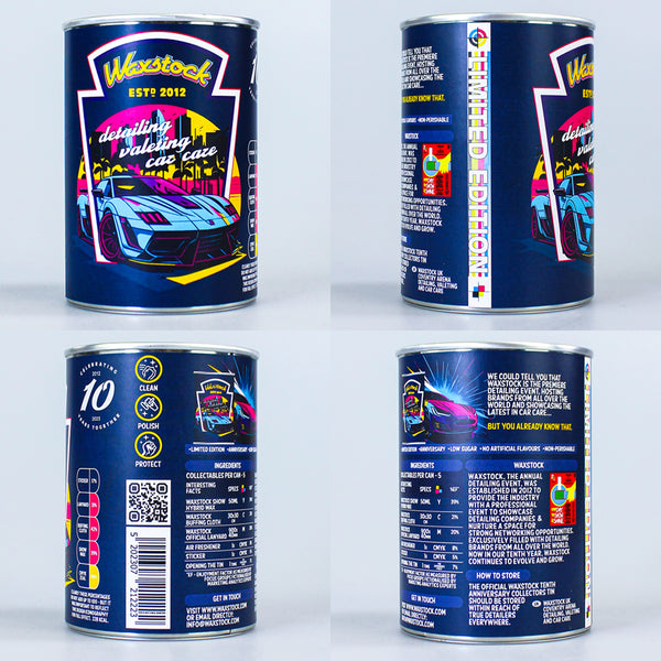 The Official Limited Edition Waxstock 10 Tin